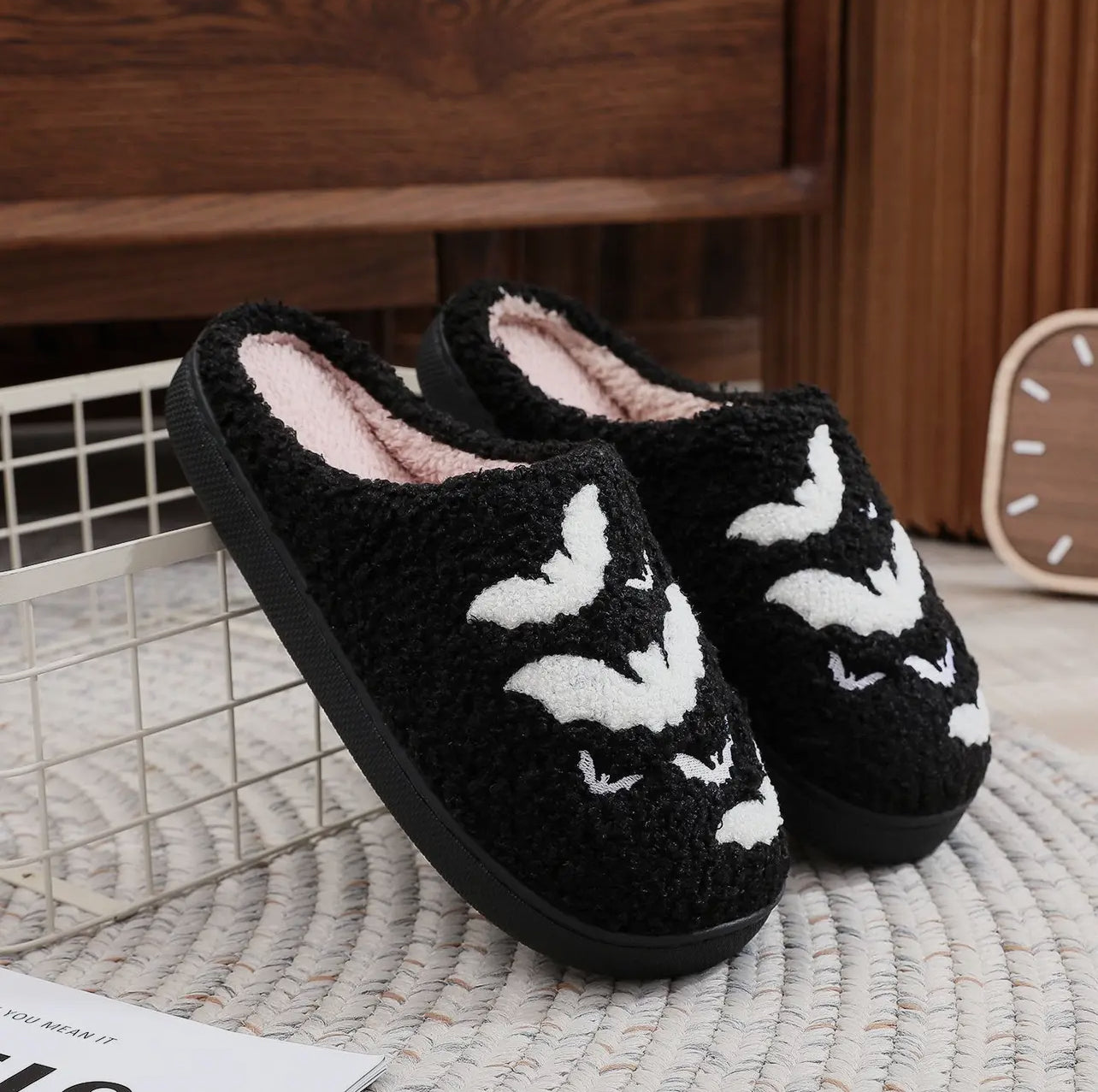 Feeeling Batty Slippers